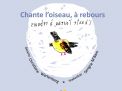 Chante l' oiseau, à rebours - récit by Tanja Langer | tanjalanger.de